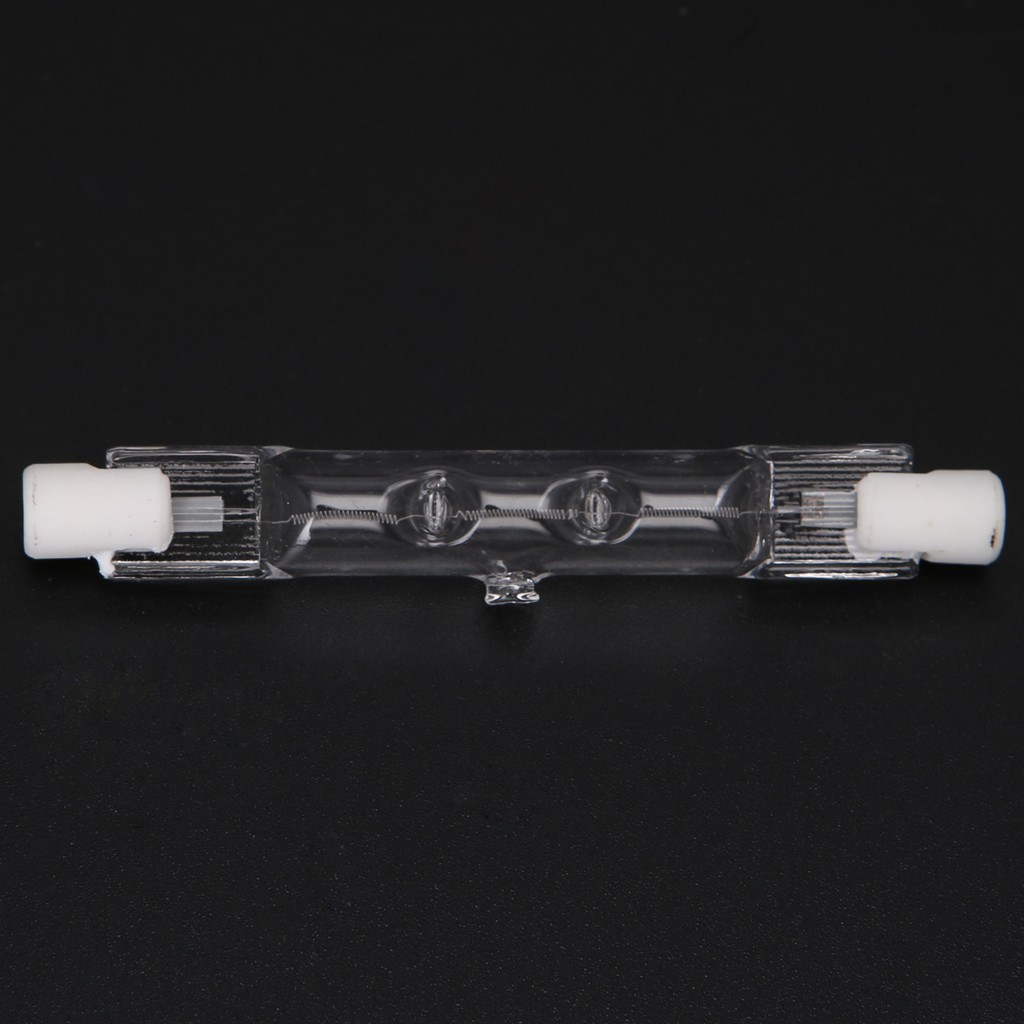 R7S Halogen Linear Light Bulb 100W/150W/500W 78mm/118mm Double Ended AC