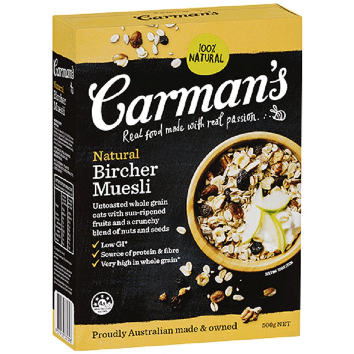 Carmans Natural Blend Muesli 500g Shopee Malaysia