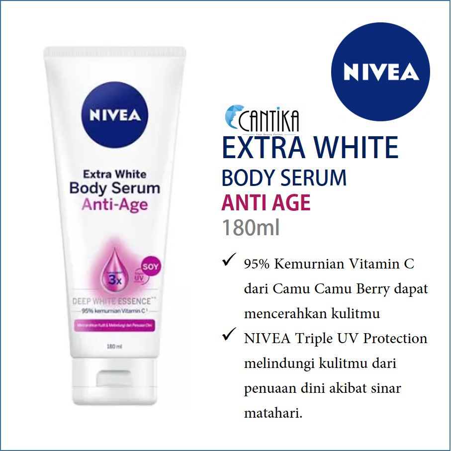 nivea body serum anti age