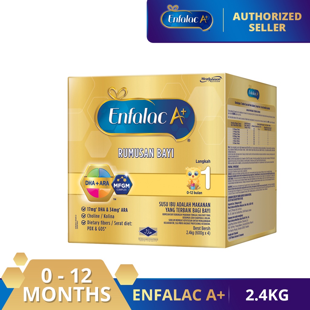 Enfalac A+ Step 1 - 2.4kg (Milk Formula) (Exp 11/2022)
