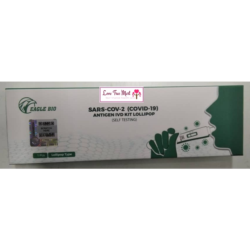 Eagle Bio Lollipop Antigen Test kit 1's Shopee Malaysia