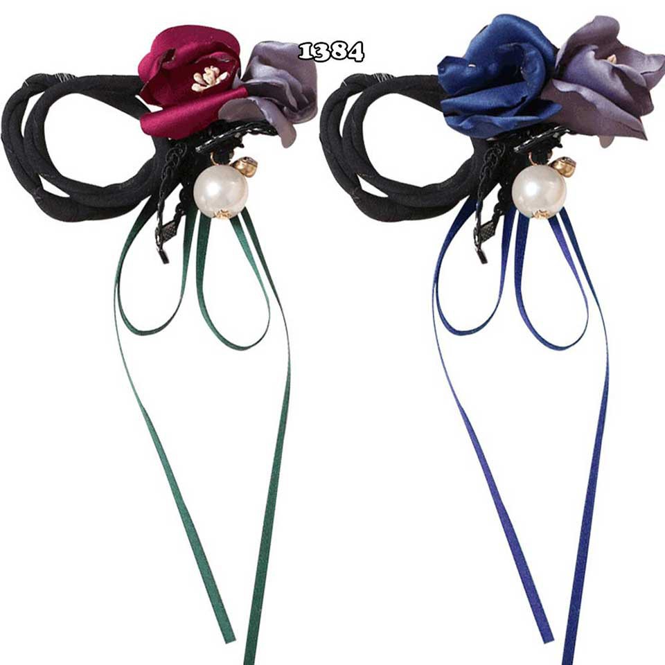 Bun Strap - Hair Shaping Bar KB1384 For Girlfriend Luxurious Flower Style [Ready Stock]