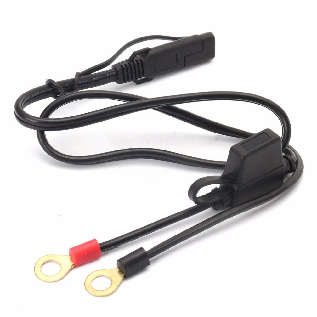 New 1x Terminal Harness Motorcycle Car Battery Charger Tender Cables Connector T Shopee Malaysia