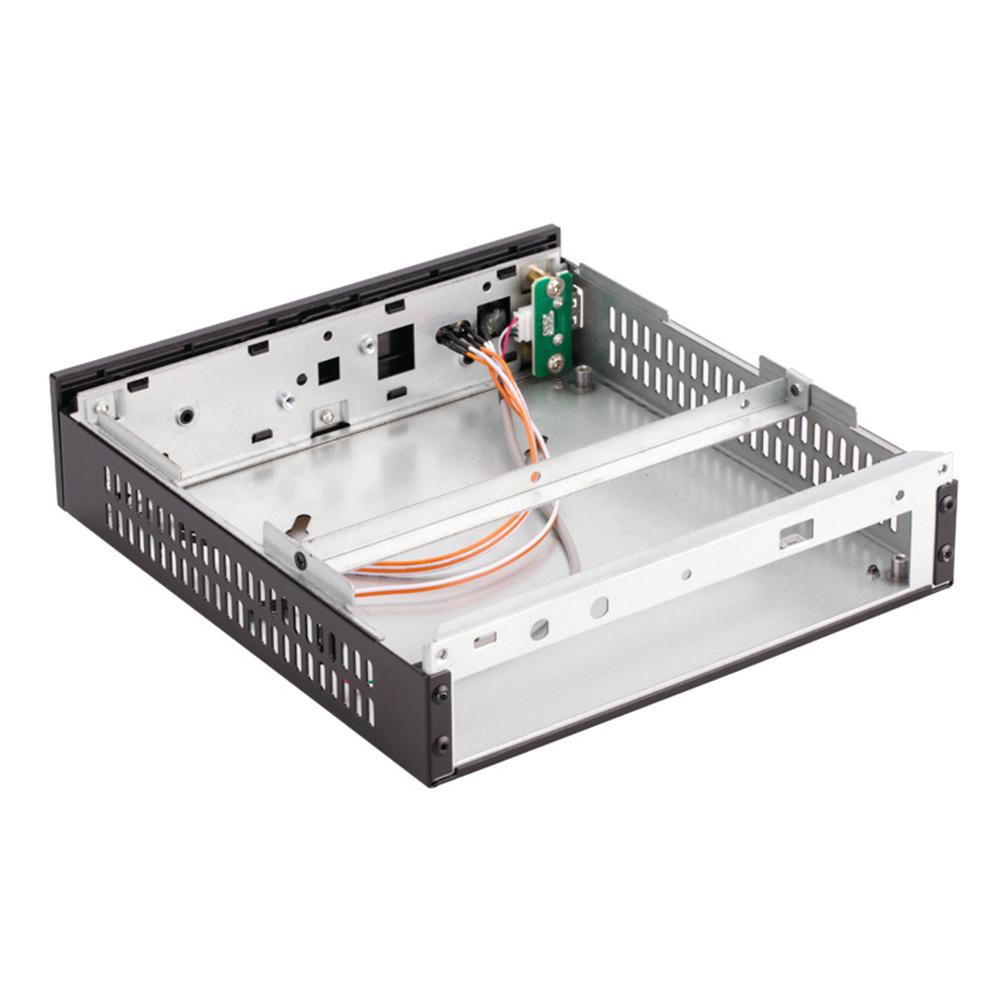 E T3 Mini Itx Case Ultra Slim Secc Computer Pc Chassis Support Wall Mount Nigh Computer Cases Computer Case Accessories