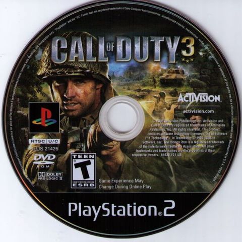 call of duty 3 playstation 2