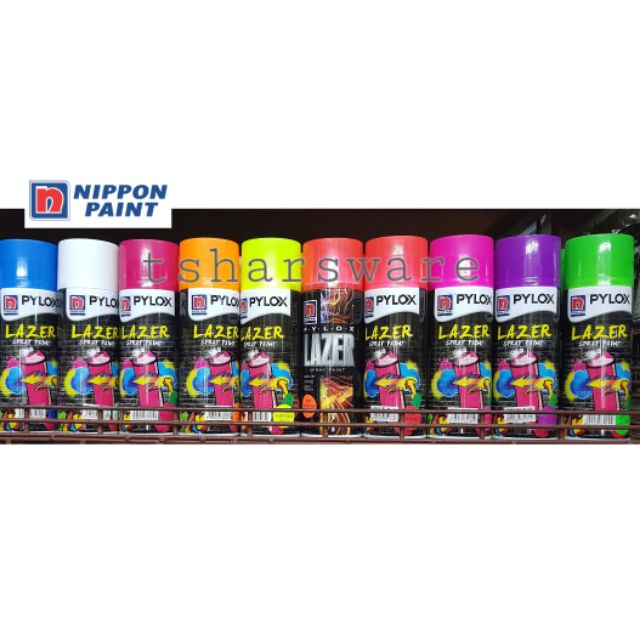 READY STOCK iNIPPONi iPYLOXi LAZER SPRAY iPAINTi FLUORESCENT 