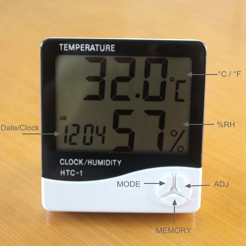 wall humidity meter