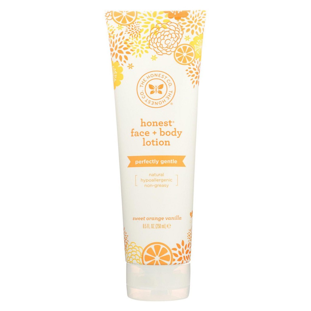 honest company face and body lotion