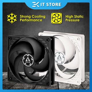 (Ready Stock) Arctic P12 PWM Case Cooling Fan [Optimised for Static Pressure] - Black / White