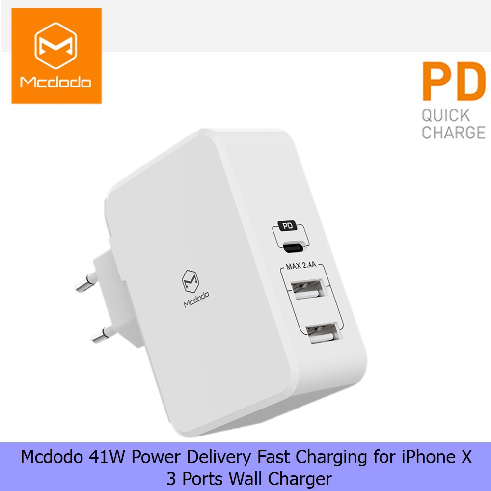 Features Mcdodo Pd Quick Charger Type C To Lightning For Mac
