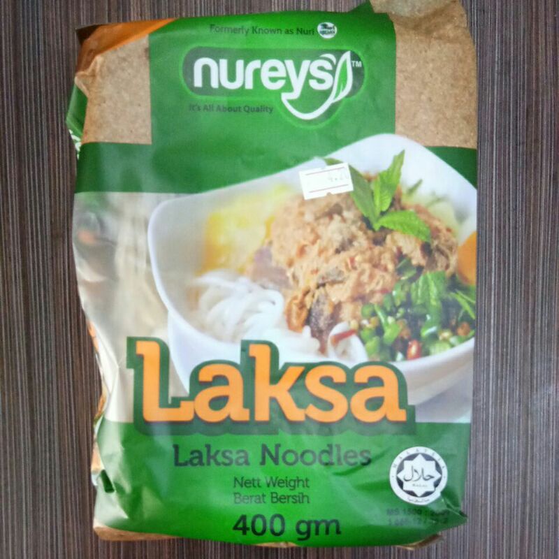 Nureys ,Laksa Kering 400gm,halal,produk tempatan, produk segera, produk ekspress