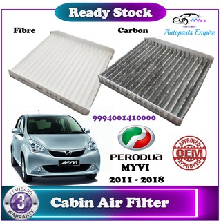 OEM Cabin Filter Air Cond - Perodua Myvi Lagi Best / Alza 