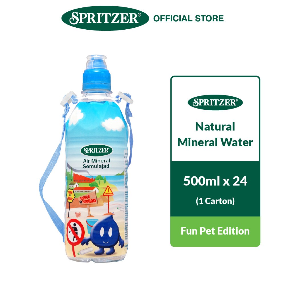 Spritzer Spriky Fun Pet Mineral Water (500ML X 24)