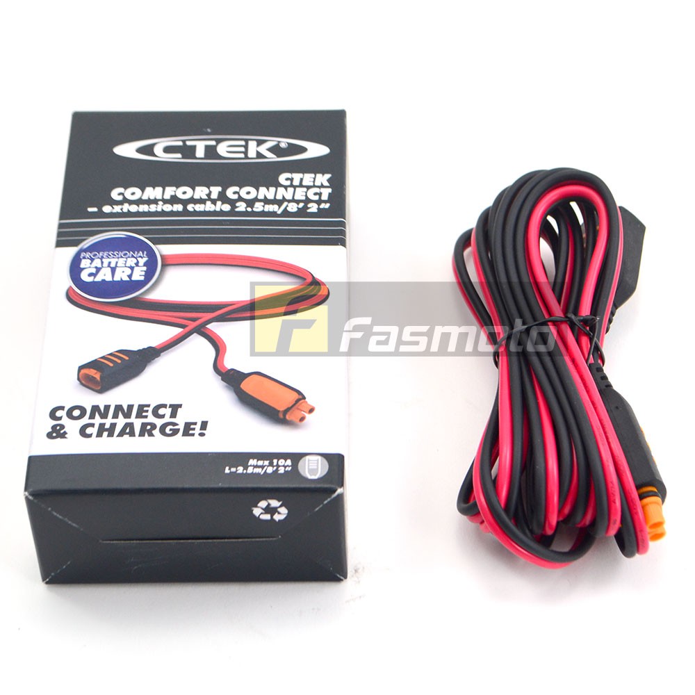Ctek 56 304 Comfort Connect Extension Cable 2 5 Battery Charger