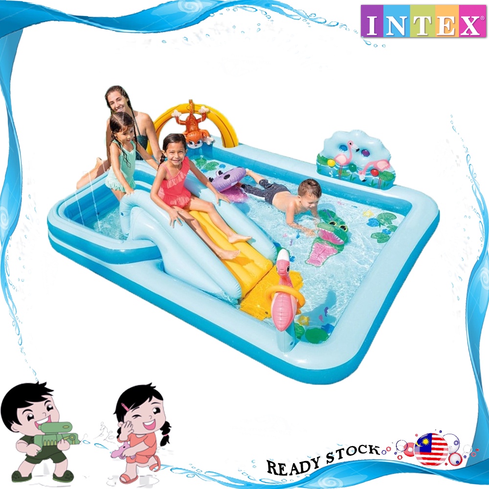 Intex 57161 Inflatable Jungle Adventure Play Centre Swimming Pool with