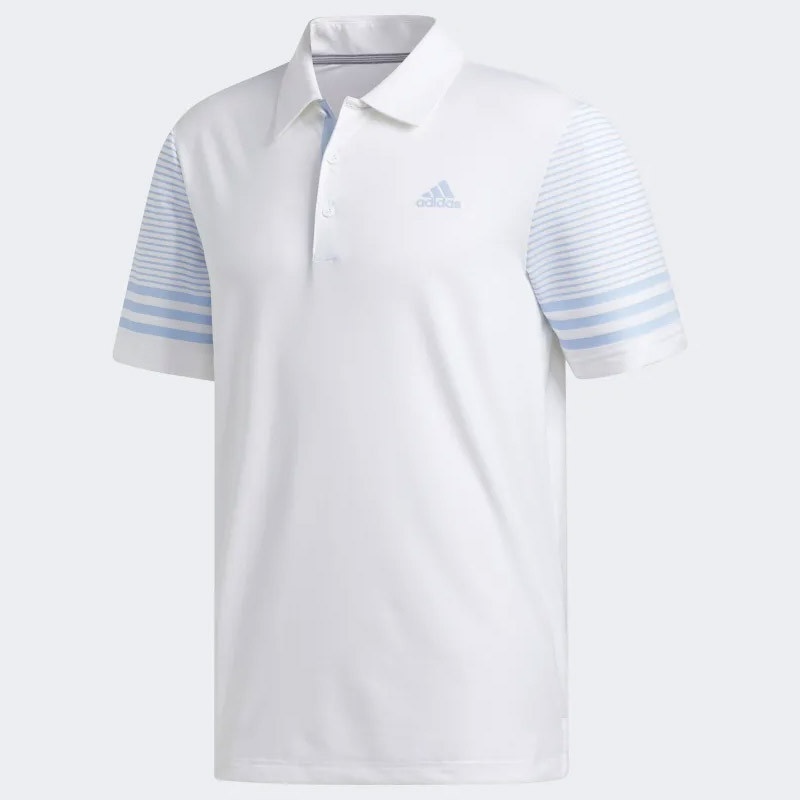 Adidas Men's Golf Polo Shirt - White, XL (Asian Sizing) | Shopee Malaysia