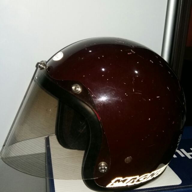 MAGNUM BELL helmet fiber Shopee Malaysia