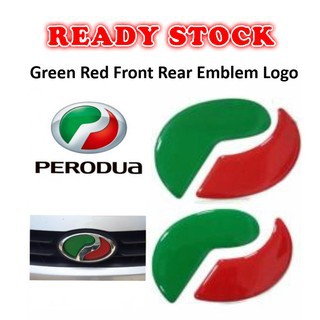 Perodua Epoxy Reflective Logo Myvi / Bezza / Alza / Axia 