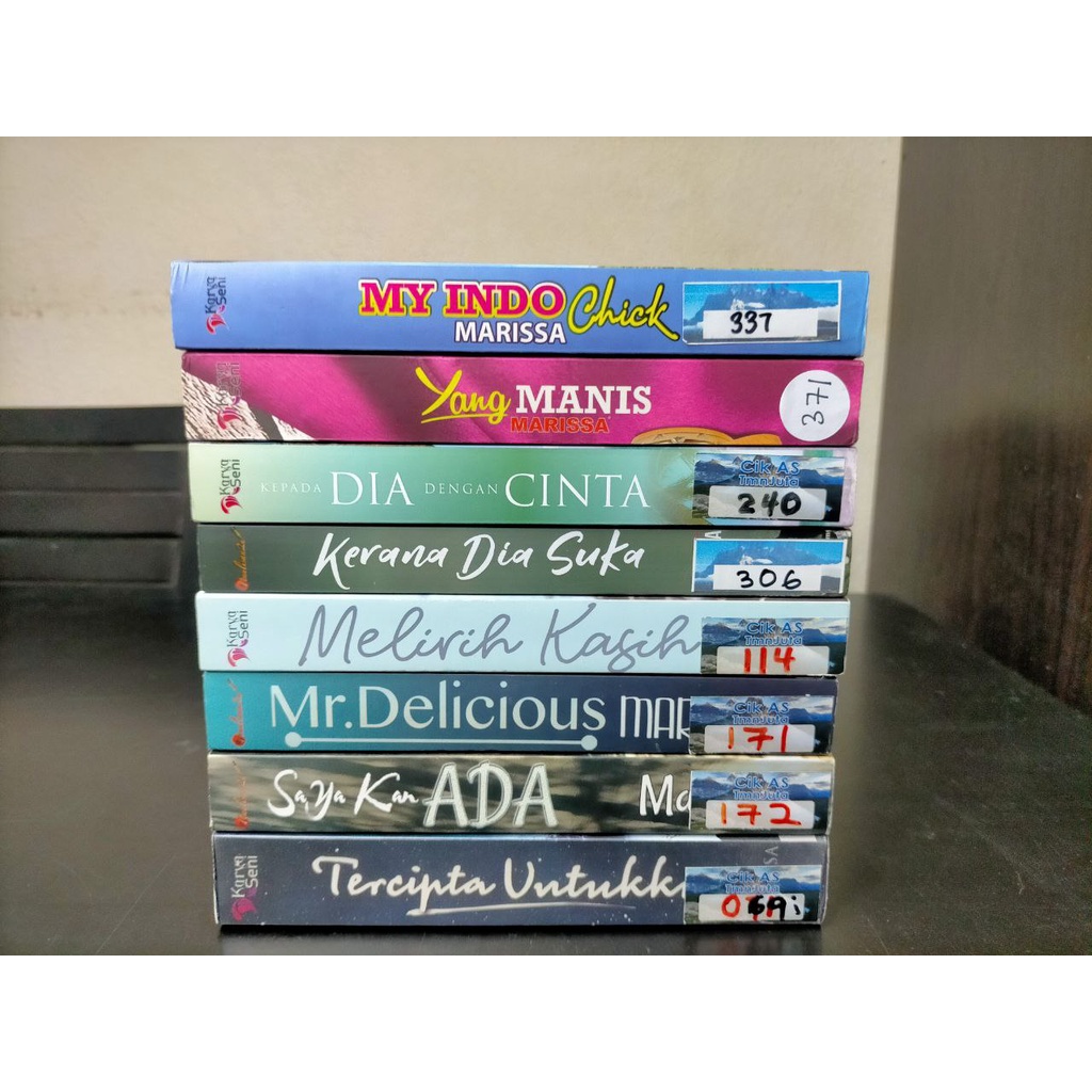 NOVEL MELAYU PRELOVED MARISSA | Shopee Malaysia