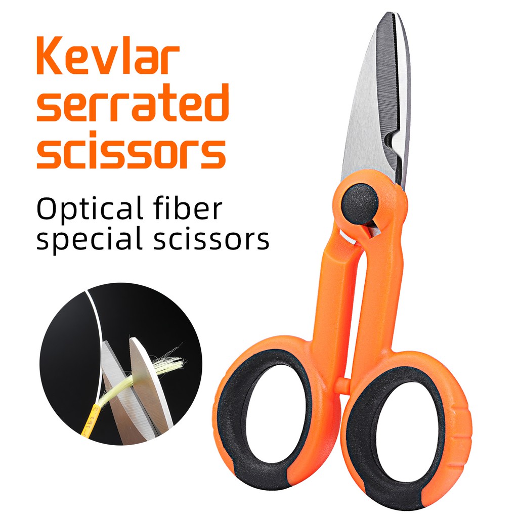 Optical Fiber Cutting Tool Kevlar Scissors The Electrician Cut Optical