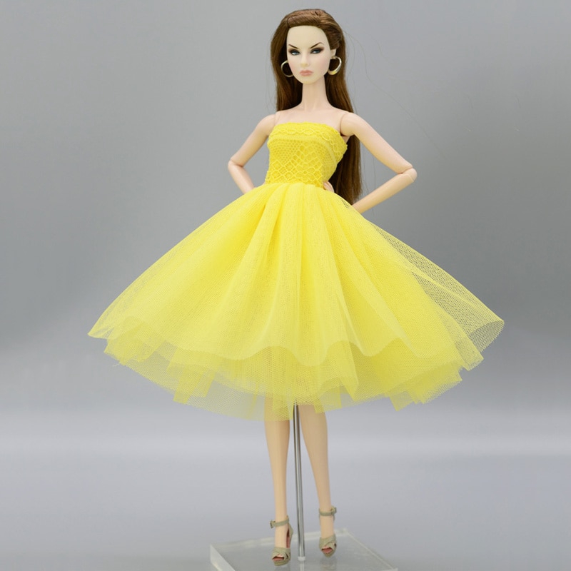 barbie in yellow dress