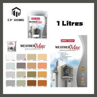 SANCORA Weather Max Weatherproof Exterior  Wall Paints 