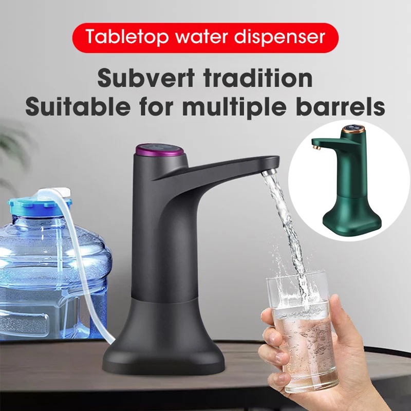 Barreled Water Drinking Fountain Automatic Water Dispenser Electric Portable Water Pump Water Dispenser USB Charging