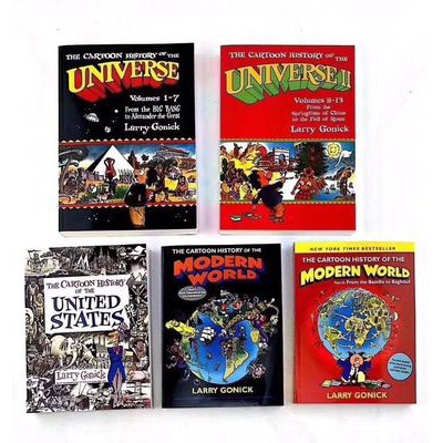 5 Books] The Cartoon History of the World Series | Shopee Malaysia