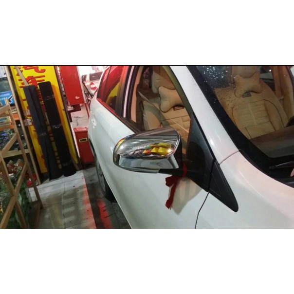 Decorative Vlos Cover For Toyota Rear View Mirror Shopee Malaysia