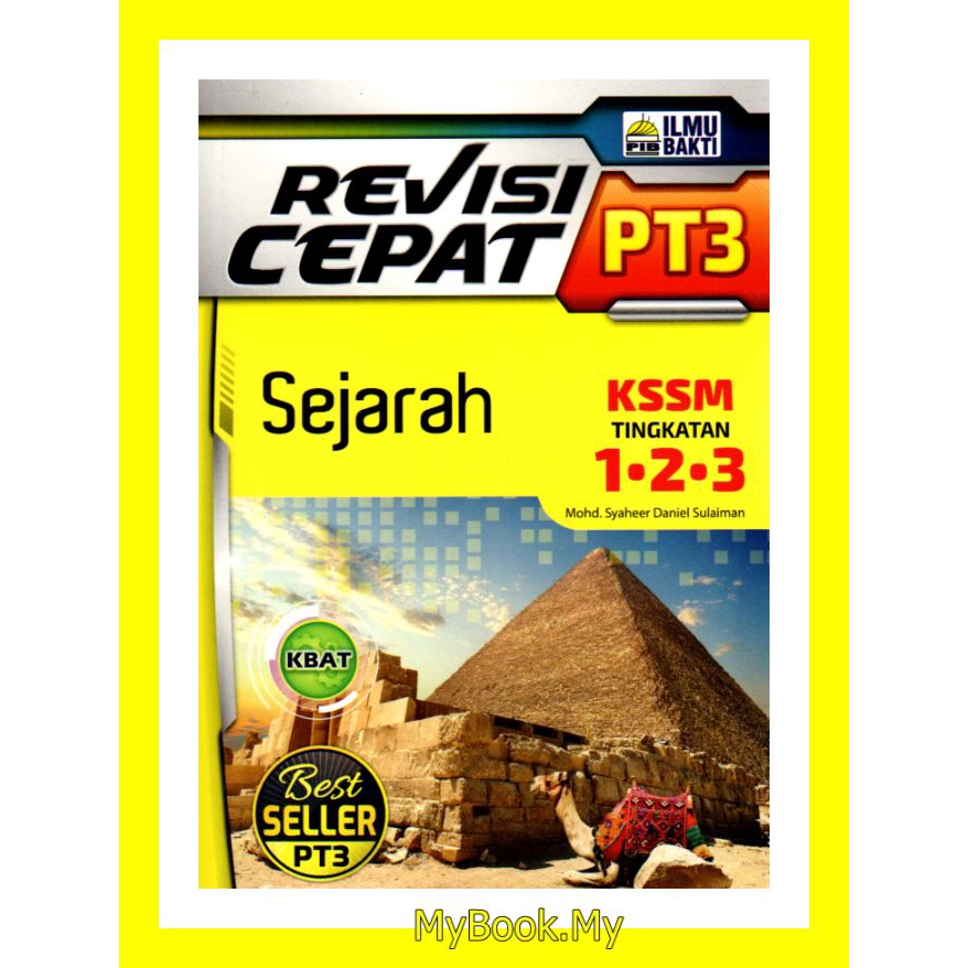 Buku rujukan sejarah tingkatan 3