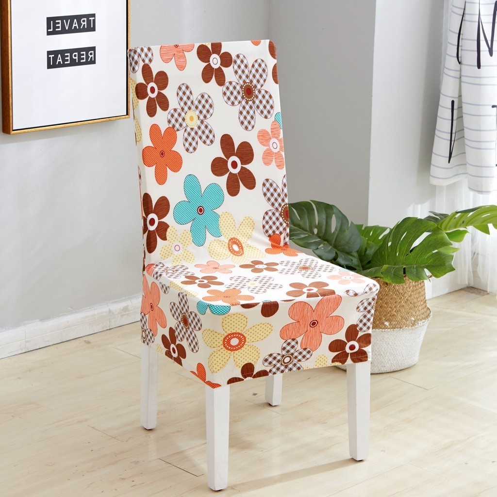 Fancy Design Chair Cover Elastic Dining Chair Cover Long Lasting