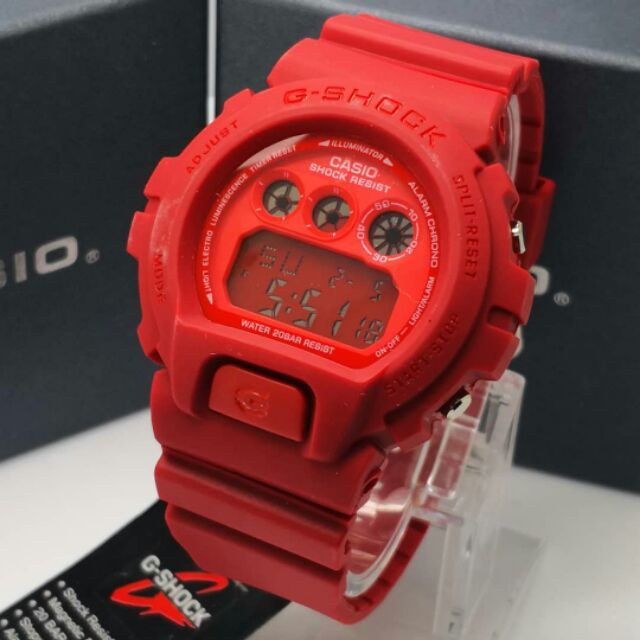 G-Shock DW6900 Merah 🔴 | Shopee Malaysia