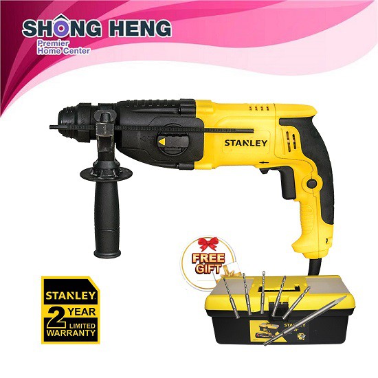 SHR263KA Stanley Professional 800W 26mm SDS Plus Rotary Hammer