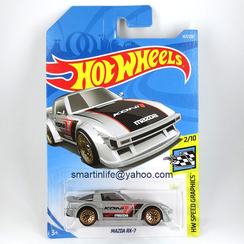 hot wheels mazda rx7