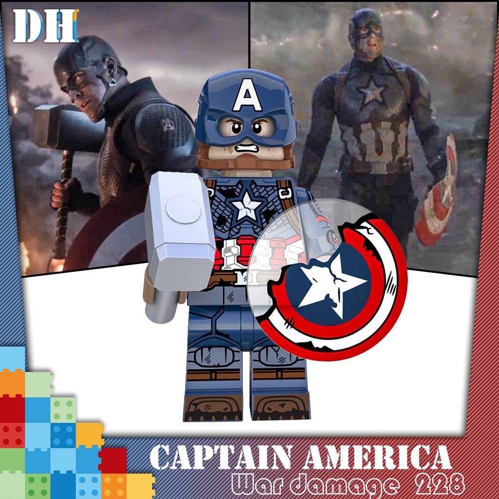 lego iron man captain america