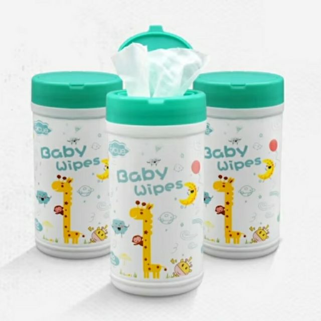 Excue Baby Wipes Alcohol Free 40 Pcs / Baby Wet Tissues ( TISU BOTOL