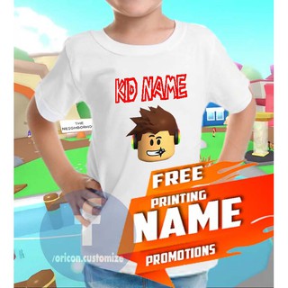 Roblox Tshirt / mobile game gaming Tee / gamer T-shirt Girl Shirt DIY ...