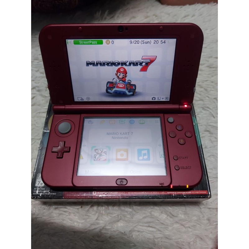 new nintendo 3ds xl new red