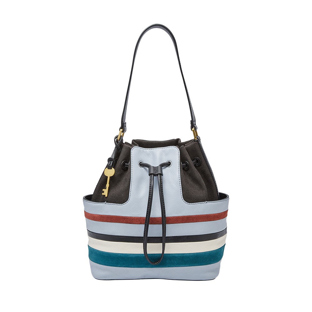 fossil bucket bag