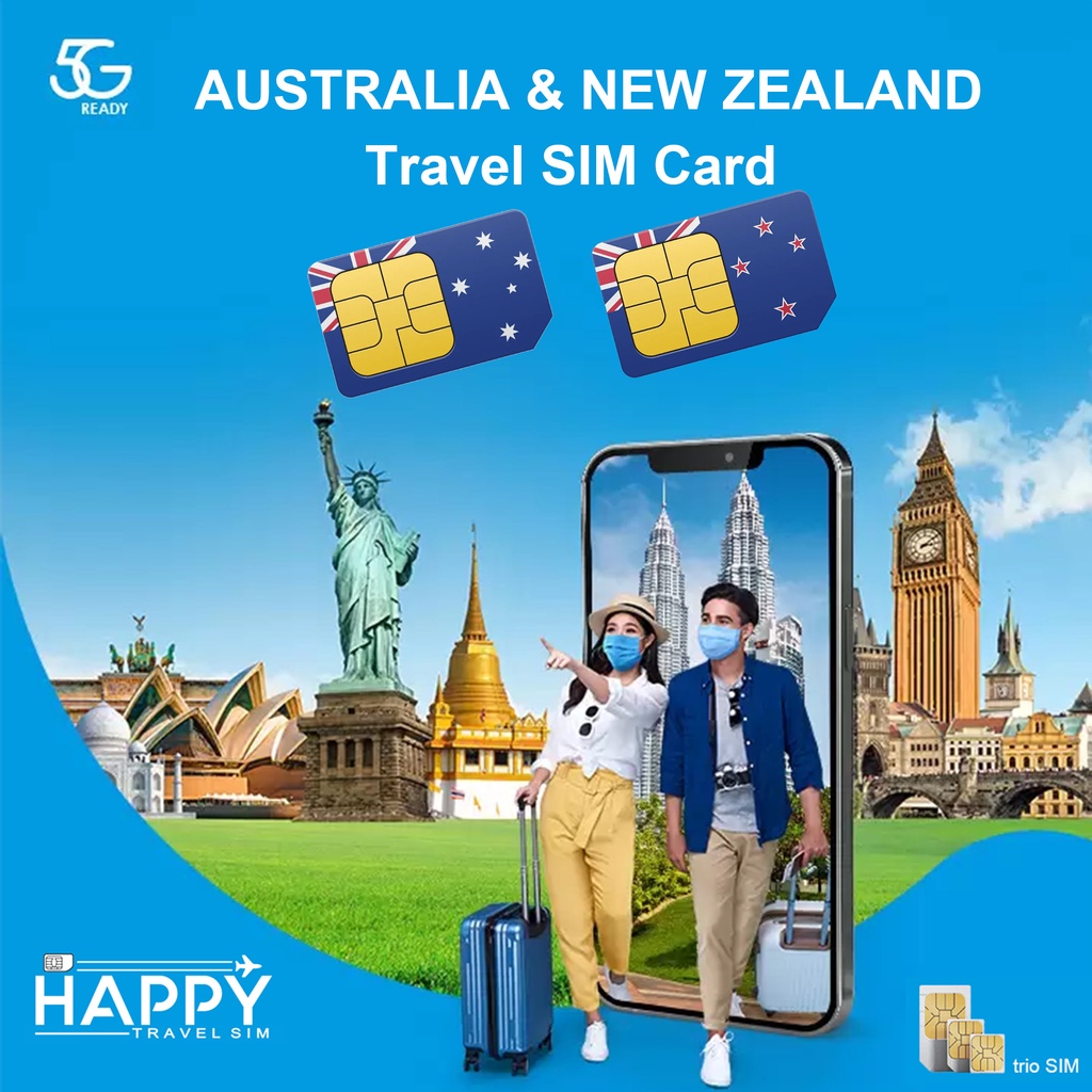 Australia,New Zealand Travel Sim Card, Australia,New Zealand Sim Card Shopee Malaysia