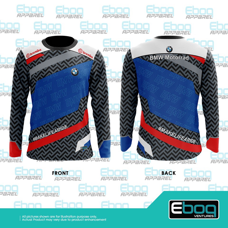 [Ready Stock] Tshirt BMW Brembo Sublimation /AD Shirt BMW Microfiber ...