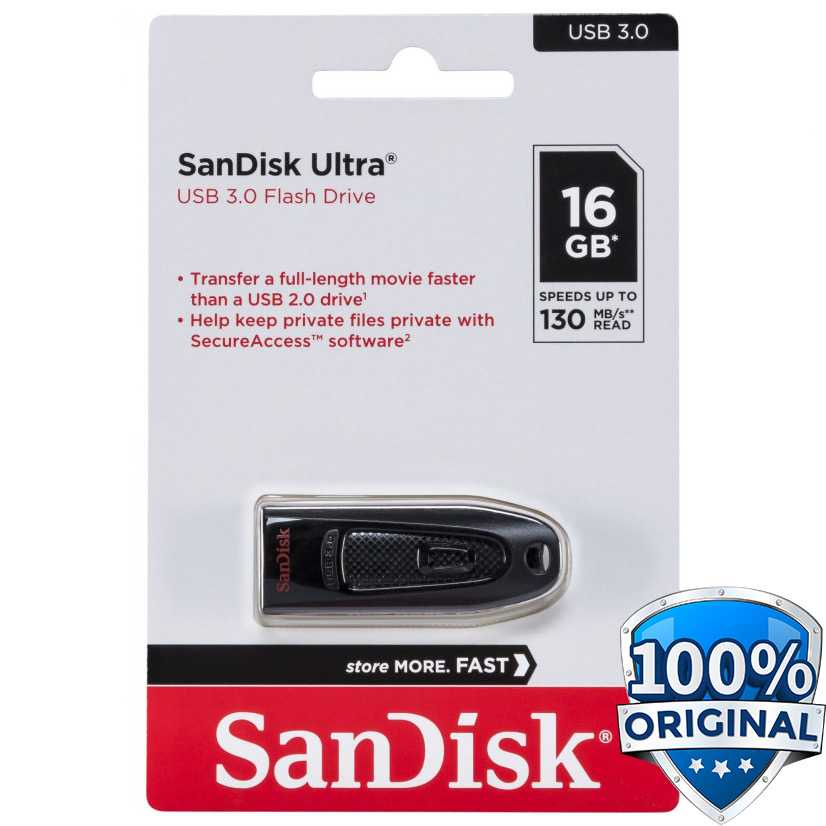 Sandisk Ultra Flash Drive USB 3.0 Flash Drive - Original | Shopee Malaysia