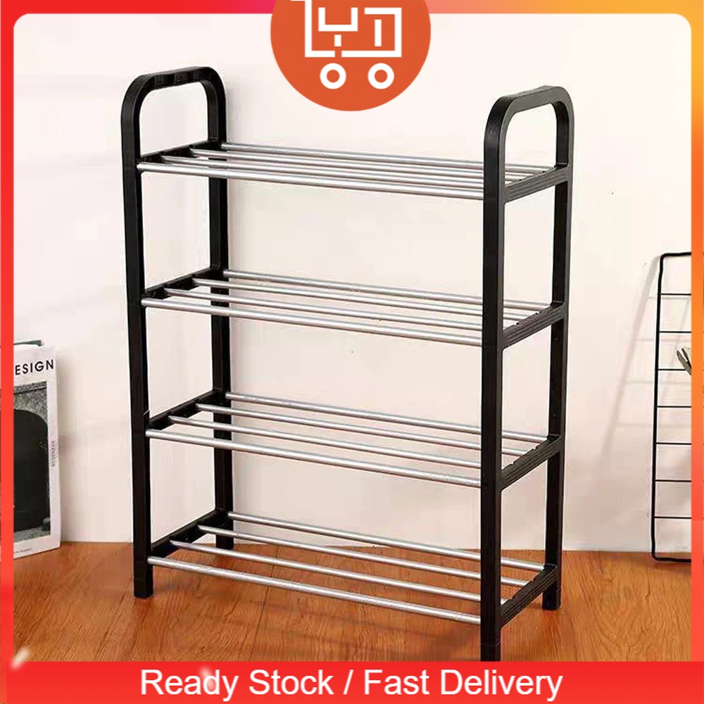 LYT Online Shoe Rack Shoes Storage Lightweight Easy To Assemble Shoes Organizer Rak Kasut Keluli Tahan Karat