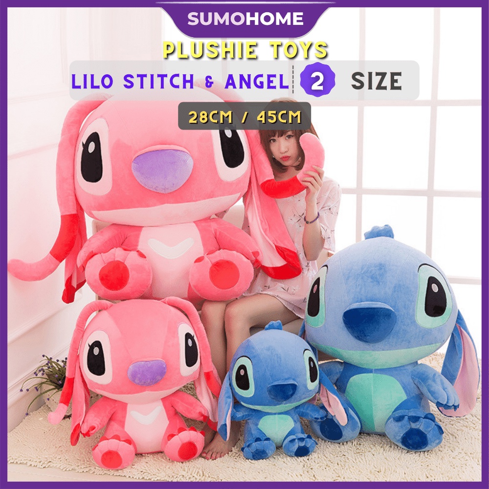 NEW Hot Giant Size Disney Blue Lilo stitch stuffed animal Toy doll 50CM Kids