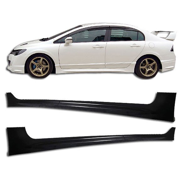 Mugen Rr Side Skirt Civic Fd Material Pp Shopee Malaysia