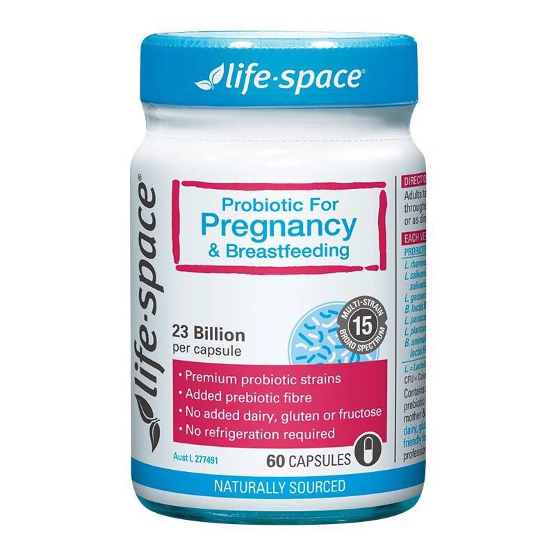 Life Space Pregnancy Breastfeeding Probiotic 60 Capsules Shopee Malaysia