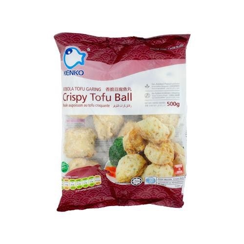 Premium Kenko Crispy Tofu Ball 12pc. 500g Frozen