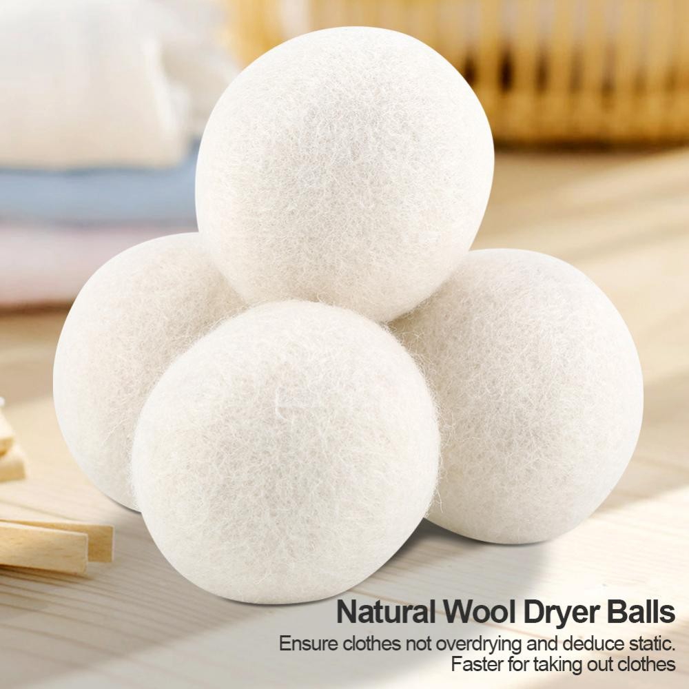 ar Reusable Laundry Clean Ball Practical Home Wool Dryer Balls Laundry Softener