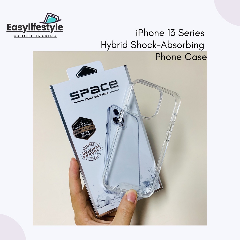 iPhone 13 mini/iPhone 13/13Pro Max Case iPhone 13 Classic Hybrid Shock-Absorbing Phone Casing