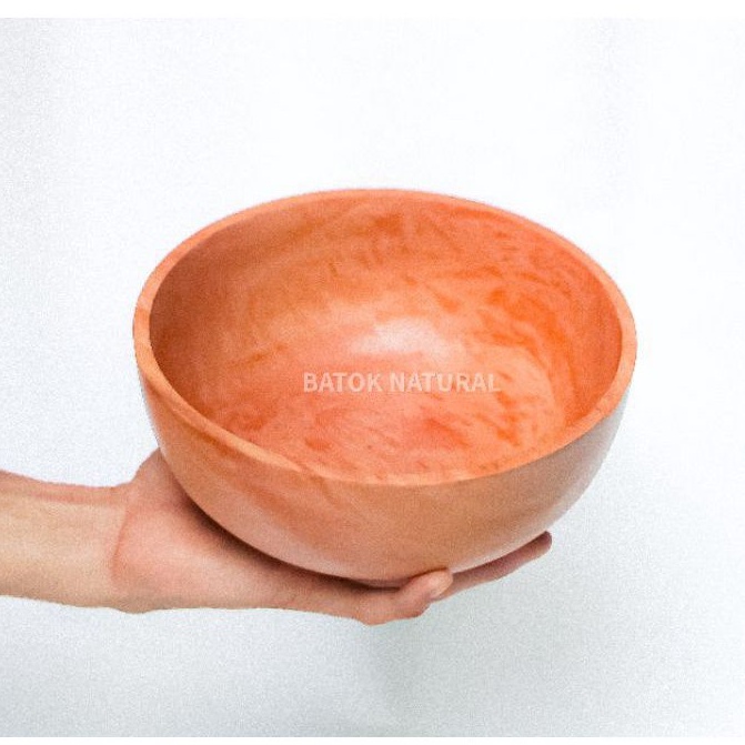 KAYU Super JUMBO Mahogany RAMEN Bowl Size 20CM PREMIUM Without Stripes FOOD GRADE